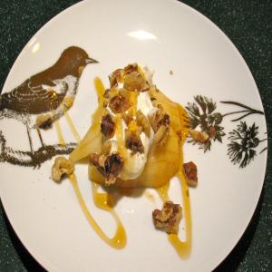 William Sonoma's Greek Yogurt With Pears and Honey image