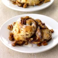 Bourbon-Soaked Bacon and Ginger Cinnamon Rolls image