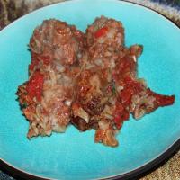 Porcupine Meatballs in Crock Pot! image