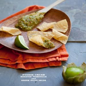 Roasted Tomatillo & Green Olive Salsa Recipe - (4.5/5)_image