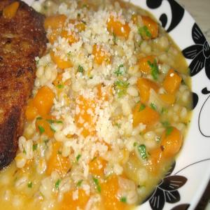 Butternut Squash and Barley Risotto image