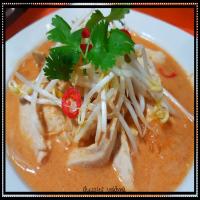 CHICKEN LAKSA.....quick, Easy and Oh so Tasty image