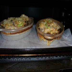 Crab-Stuffed Mushroom Bake image