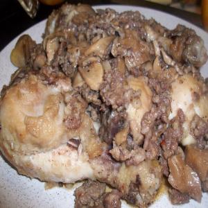 Mushroom Ragout With Chicken and Sausage_image