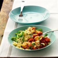 Orzo and Green Beans_image