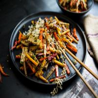 Rainbow Carrot Stir-Fry image