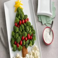 Christmas Tree Vegetable Platter_image