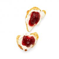 Cranberry and Goat Cheese Crostini image