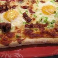 Egg Breakfast Pizza image