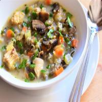 Chicken and Wild Rice Soup image