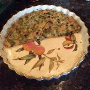 Quiche With Asparagus and Mushrooms_image