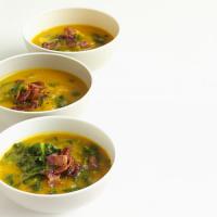 Acorn Squash Soup with Kale image