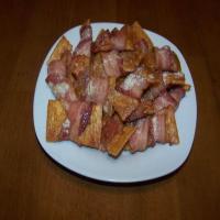 Bow-ties (Bacon wrapped crackers) image