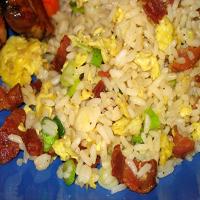 Bacon and Egg Rice image