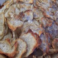 Simple Crunchy Potato and Onion Casserole - Low Cal image