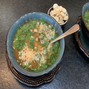 Quick White Bean and Spinach Soup image
