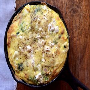 Kale and Fennel Frond Frittata_image