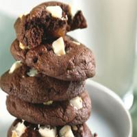 Dark and White Chocolate Chunk Cookies image