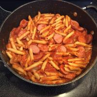 Smoked Sausage & Mushroom Pasta Marinara_image