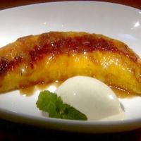 Grilled Plantains with Cinnamon Ice Cream_image