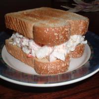 Crab Salad Sandwich (Brown Bag Recipe) image