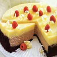 Double-Decker Raspberry and White Chocolate Cheesecake_image
