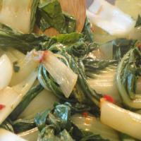 Bok Choy With Thai-Style Dressing image