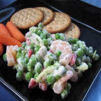 Shrimp Salad With Peas image
