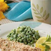 Creamed Celery and Peas_image