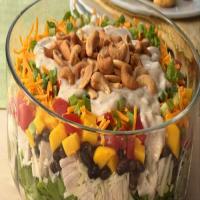 Gluten-Free Layered Caribbean Chicken Salad_image