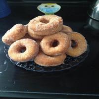 Old fashioned raised doughnuts_image