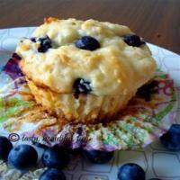POWER muffins: blueberry+oatmeal+yogurt=POWER Recipe - (4.2/5) image