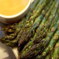 Asparagus With Maple-Mustard Sauce_image