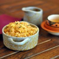Spicy Schezwan Indo-Chinese Egg Fried Rice Recipe_image