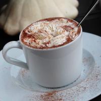 Pumpkin Spice White Hot Chocolate image