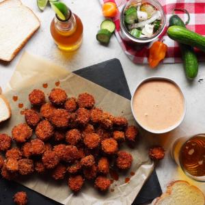 Nashville Hot Fried Pickles Recipe by Tasty_image