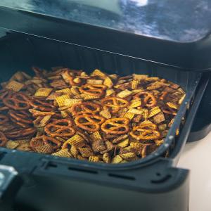 Easy, Homemade Air Fryer Chex Mix | Airfried.com_image