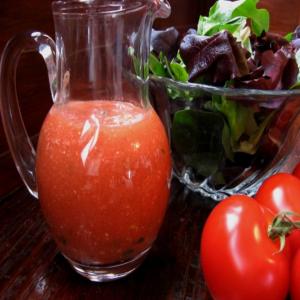 No Oil Fresh Tomato and Parmesan Dressing image