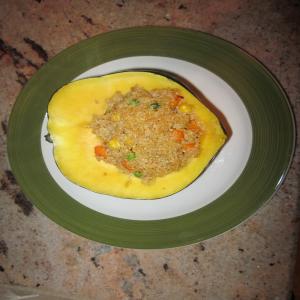 Veggie and Quinoa Stuffed Acorn Squash_image