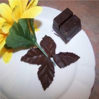 Decorative Chocolate Leaves_image