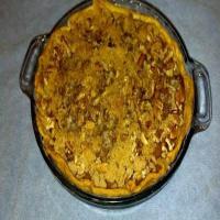 Butternut Squash Pie with Praline Topping_image
