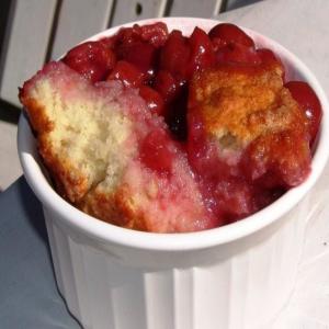 Old-Fashioned Black Cherry Cobbler image