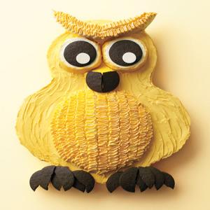 Owl Cake image