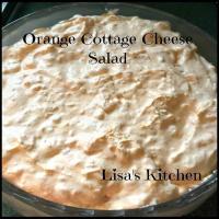 Orange Cottage Cheese Salad image