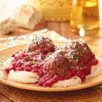 Garlic Lover's Meatballs and Sauce image