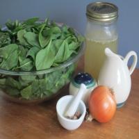 Creamed Fresh Spinach_image