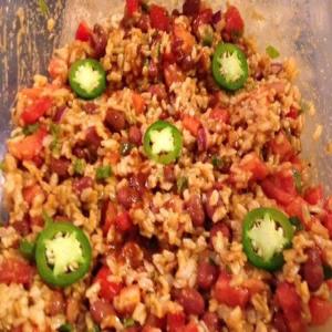 Tex-Mex Rice and Red Bean Salad_image