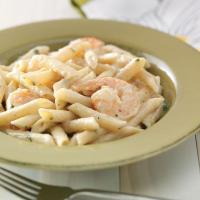 Shrimp Penne with Garlic Sauce for Two image