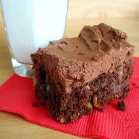 Frosted Fudge Brownies_image