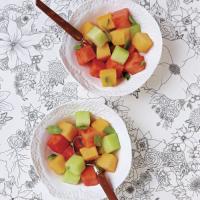 Melons with Ginger Syrup_image